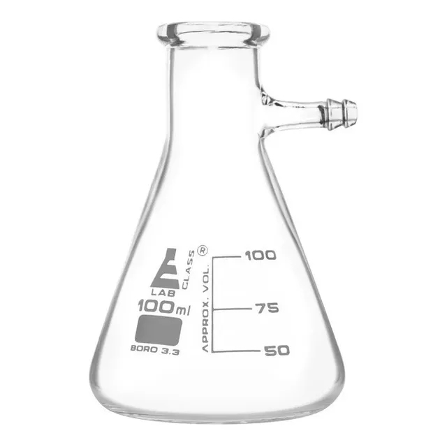 Matraz Kitasato De Vidrio 100ml