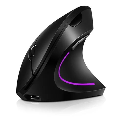 Mouse Ergonomico C 18 Negro