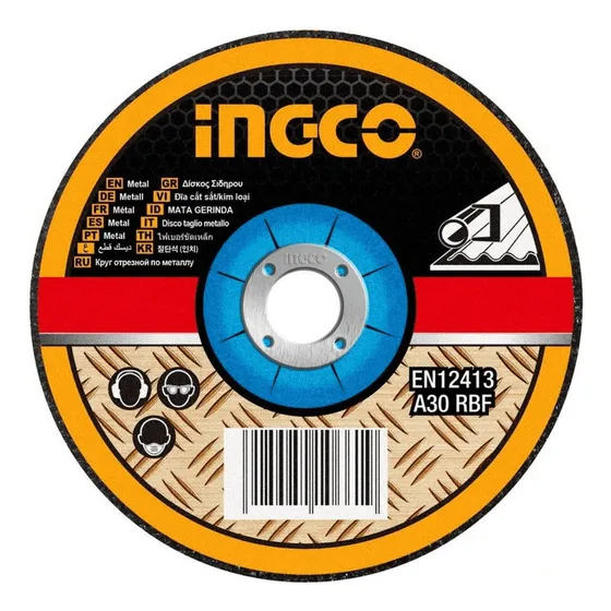 Disco De Desbaste Abrasivo 7'' Para Amoladora Ingco 