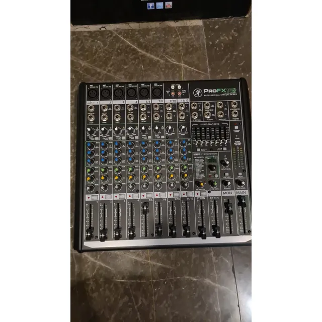 Mackie Profx12v2 Mezclador Efectos 12 Canales, Grabacion Usb