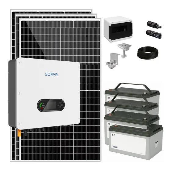 Kit Panel Solar Hibrido 11800w Por Dia Casa Ahorro H10