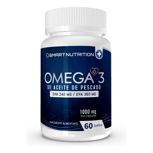 Omega3 - Aceite De Pescado 1000g(dha Y Epa), 60 Capsulas