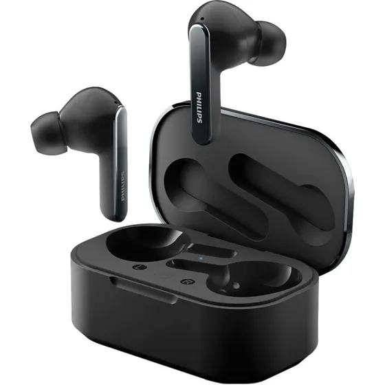 Auricular True Wireless Philips Tat5506bk/00 Color Negro