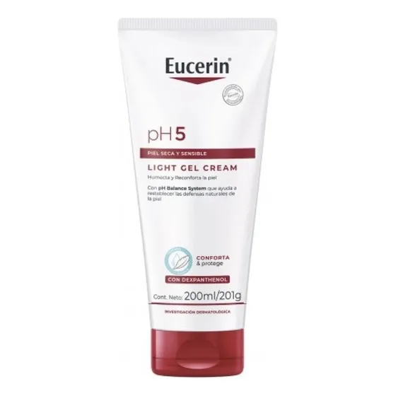 Gel Crema Ph5 Eucerin Hidratación Corporal 200 Ml.