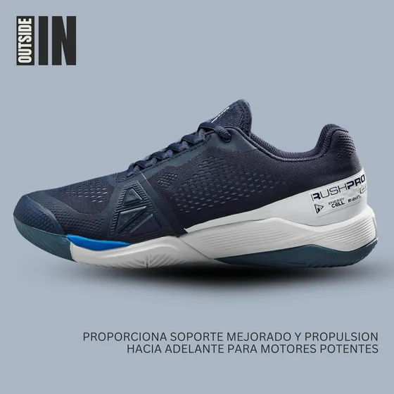 Zapato De Padel O Tennis Wilson Rush Pro 4.0