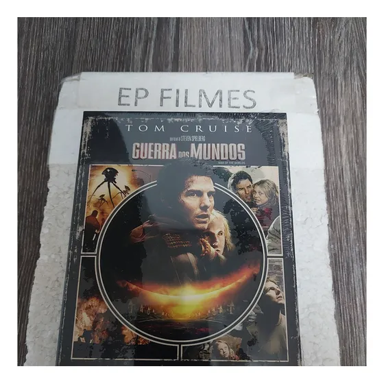 Blu Ray Guerra Dos Mundos - Spielberg - Lacrado. Dub/leg