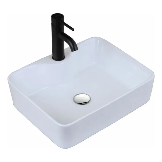 Esatto®kit Fidem N Paquete Lavabo Llave Negra Valvula Cespol