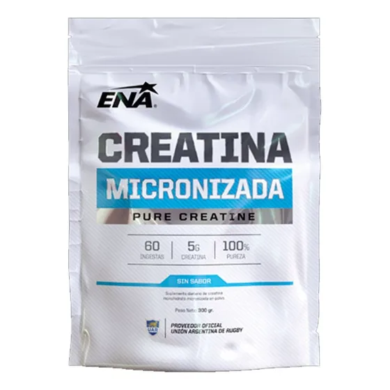 Creatina Micronizada Ena X 300 Grs - Sabor Neutro