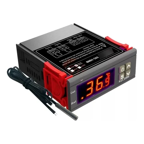 Termostato Digital Programable -55°c A 99.9°c Incubadora