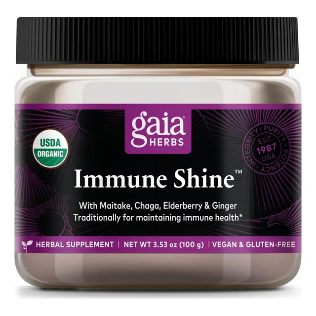 Suplemento De Brillo Inmunológico Gaia Herbs 100 G