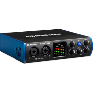 Presonus Studio 24c 2x2, 192 Khz, Interfaz De Audio Usb Con. Presonus Studio 24c 2x2, 192 Khz, Interfaz De Audio Usb Con.
