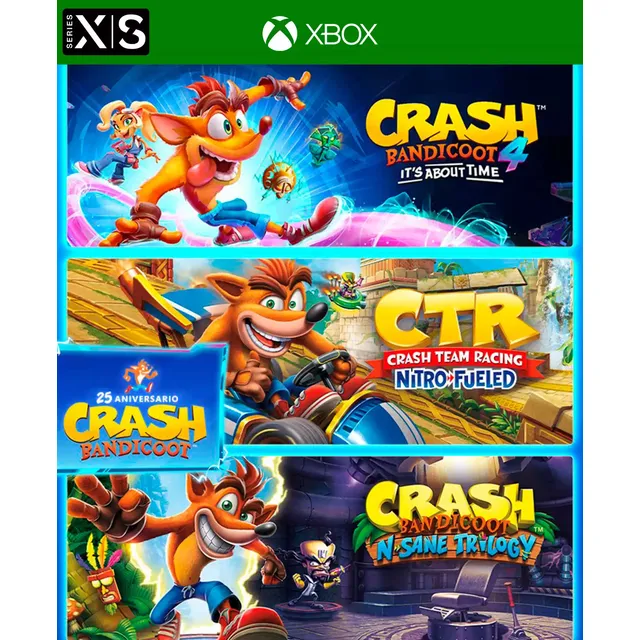 Crash Anniversary Edition Xbox One/series Original