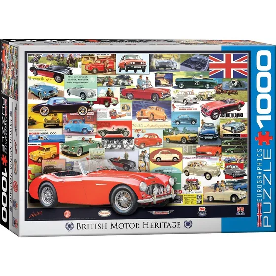 Rompecabezas Puzzle Eurographics Original Autos 1000 Pz