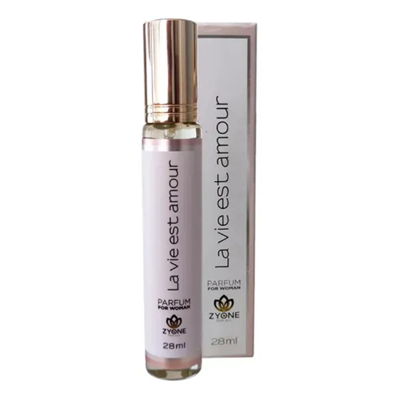 Perfume De Bolso Zyone La Vie Est Amour 28ml - Alta Fixação
