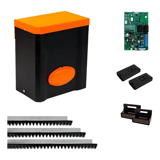 Kit de motor de compuerta electrónica Ppa Eurus Steel de 1/2 CV y 220 V