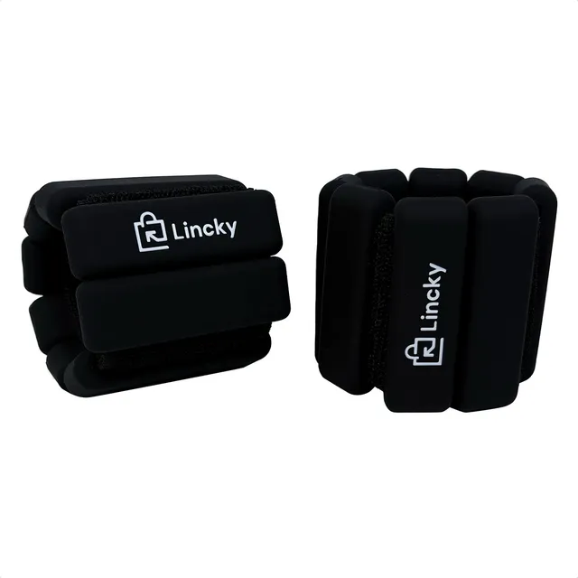 Polainas Tobillo Muñequera Silicon Par 1 Lb C/u Pilates Yoga