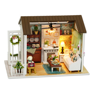 Casa De Muñecas En Miniatura, Habitación De Bricolaje, Mini Casa De Muñecas En Miniatura, Habitación De Bricolaje, Mini