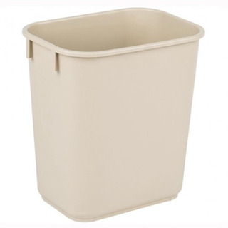 Cesto De Basura/wastebasket Small Rect 14qt/13l Beig Cesto De Basura/wastebasket Small Rect 14qt/13l Beig