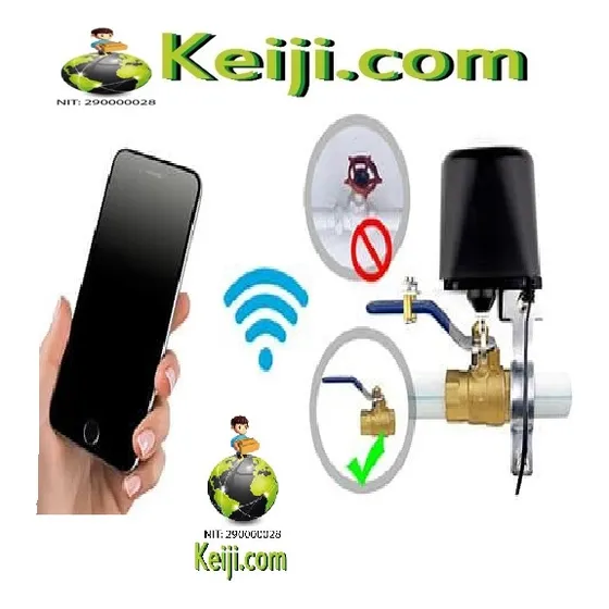 Válvula Inteligente  Wifi -  Para  Agua / Gas