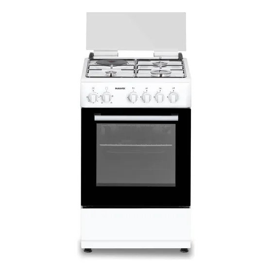 Cocina Panavox Comb Blanca 50e 3 Gas 1 Electrica