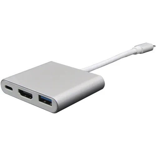Hubs Adaptador Convertidor Usb-c 3.1 A Hdmi4k, Usb 3.0 Usb-c