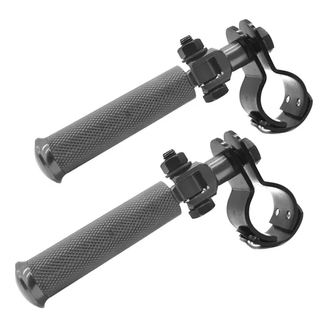 Reposapiés De Motocicleta Pedal De Asiento Trasero De Negro