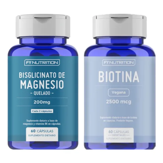 Bisglicinato De Magnesio + Biotina - Fynutrition