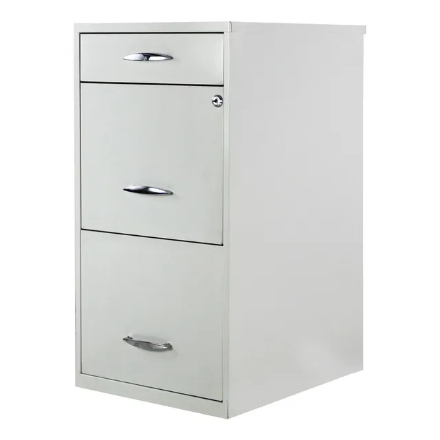 Archivero Metalico Mundo In Con Gavetas Carta Color Blanco