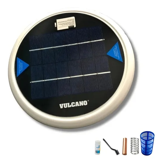 Ionizador solar para piletas Vulcano ION-100 blanco con capacidad hasta 100000L