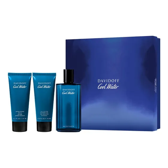 Set Davidoff Cool Water 125ml Eau De Toilette Hombre
