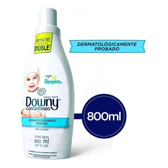 Suavizante de Telas Downy Suave y Gentil 800ml