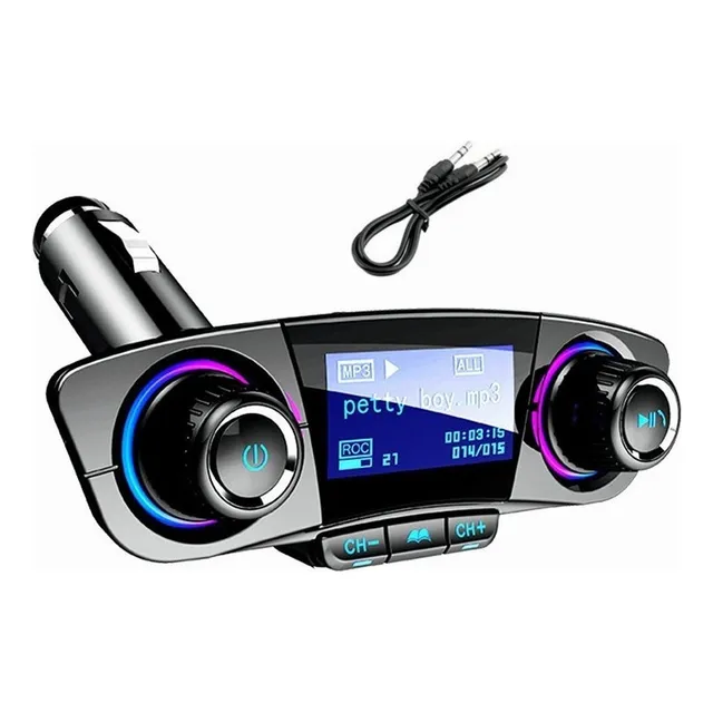 Chh Cargador Automotriz Con Reproductor De Mp3 Bluetooth