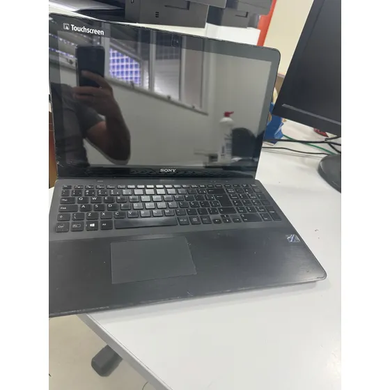 Notebook Sony Vaio Modelo Svf15aa1qx Tela Touch Screen Preto