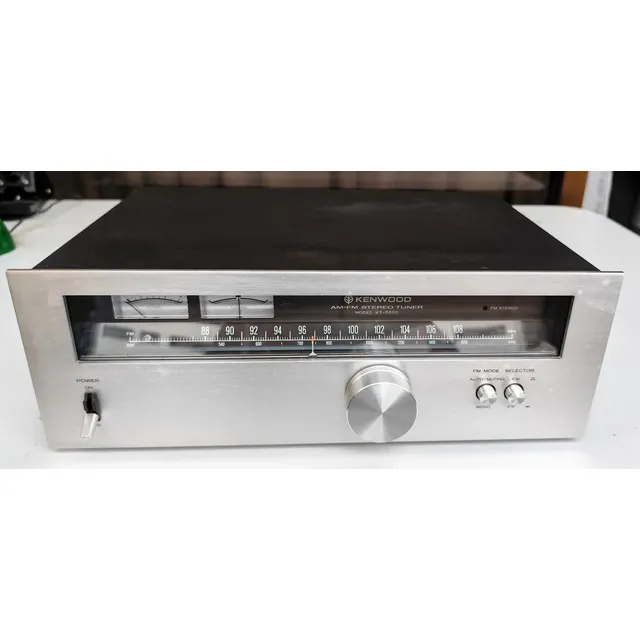 Kenwood Kt-5500 Tuner Am Fm Analógico Como Nuevo