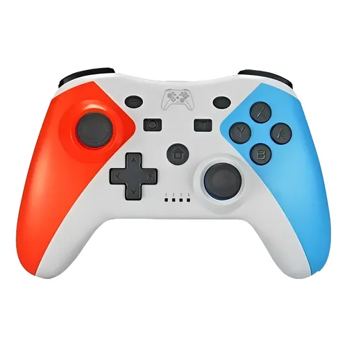 Controle joystick sem fio Nintendo Joy-Con (L)/(R) LED RGB cinza