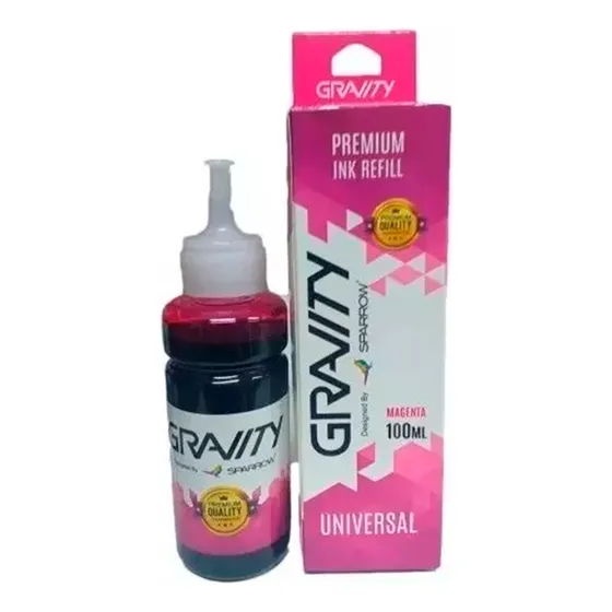 Tinta Gravity 100ml Magenta Universal Sist Continuo Circuit