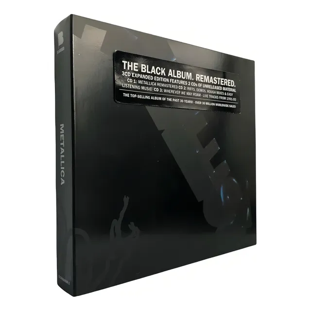 Metallica - The Black Album: Expanded Edition- cd 2021 producido por Universal Music