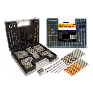 Jogo De Brocas Bits E Buchas Com Maleta 300 Peças Jogo De Brocas Bits E Buchas Com Maleta 300 Peças