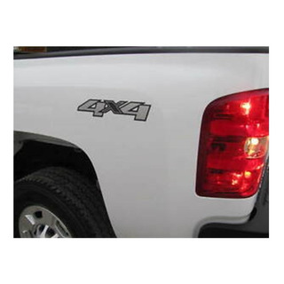 Sticker 4x4 Para Batea Compatible Con Silverado Sierra Sticker 4x4 Para Batea Compatible Con Silverado Sierra