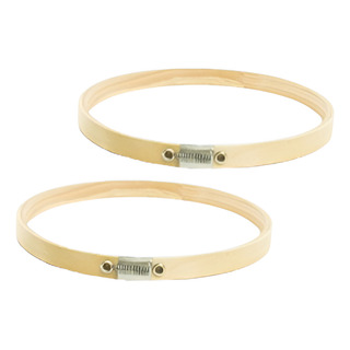 Par De Bastidores Aro Para Bordar 13cm Costura Madera Par De Bastidores Aro Para Bordar 13cm Costura Madera