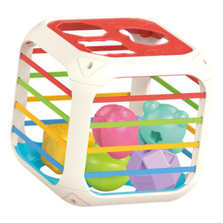 Bin De Cubo De Atividade, Blocos De Forma Sensorial, Bin De Cubo De Atividade, Blocos De Forma Sensorial,