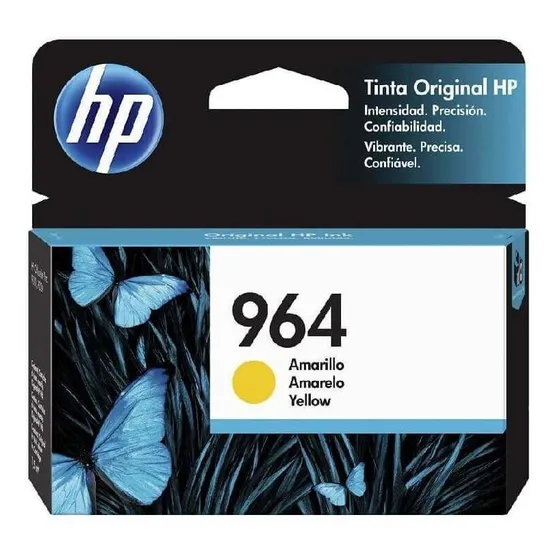 Cartucho HP 3JA52AL 964 color Amarilo 700 Páginas