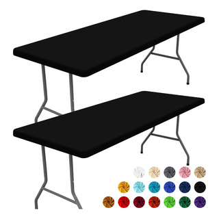 Mantel Moosfor Spandex, Paquete De 2, Para Mesa Rectangular Mantel Moosfor Spandex, Paquete De 2, Para Mesa Rectangular