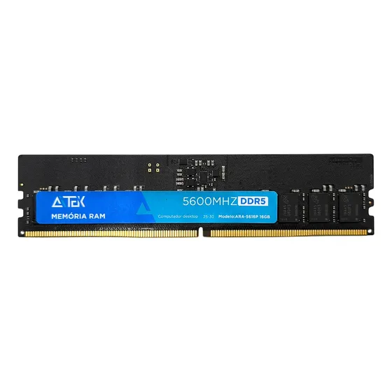 Memória Aitek 16gb Ddr5 Ideal Para Jogos E Trabalho Pesado