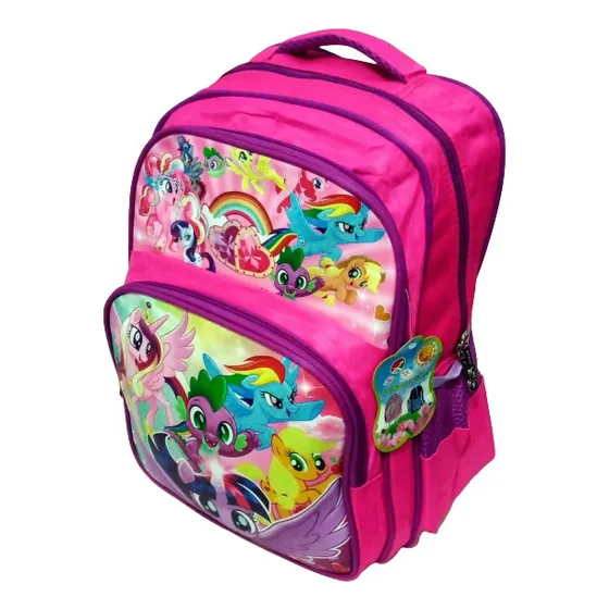 Morral Bolso Para Niñas Princesa Escolar Resistente Cartera