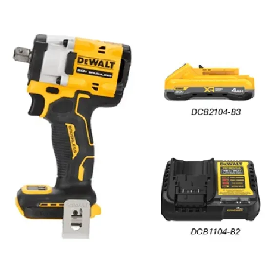 Kit Llave De Impacto Dewalt Dcf922b + 1 Bat Powerpack 4.0ah