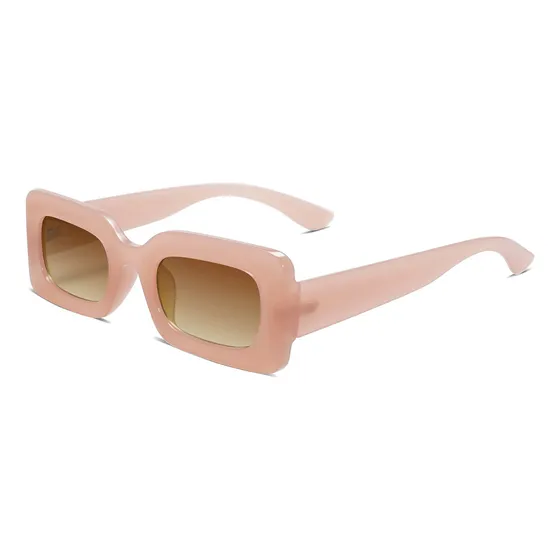 Sojos Retro 90s Nude Rectangle Gafas De Sol Para Gf7px