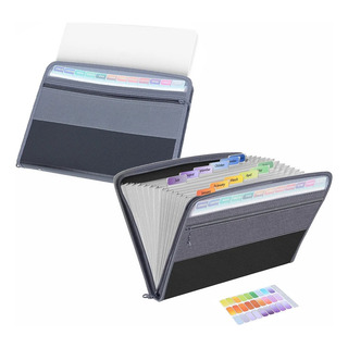 Organizador De Archivos De 13 Compartimentos, 2 Piezas Organizador De Archivos De 13 Compartimentos, 2 Piezas