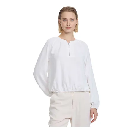 Blusa Mujer Medio Cierre Crudo Fashion's Park