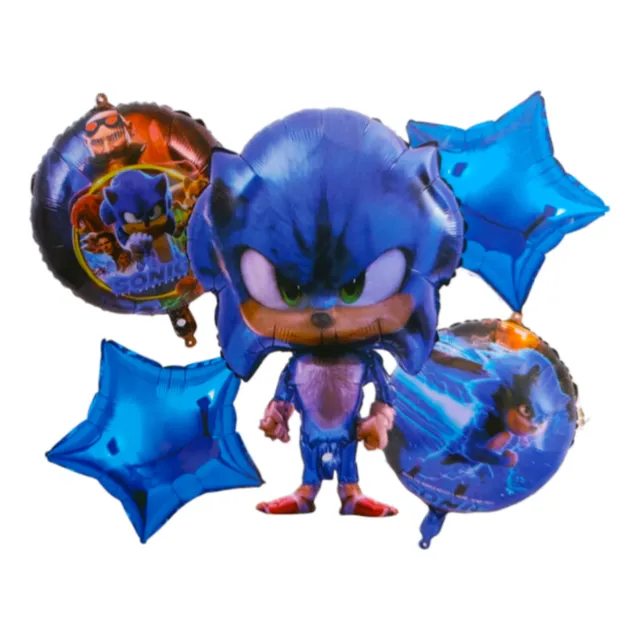 Set De Globos De Sonic